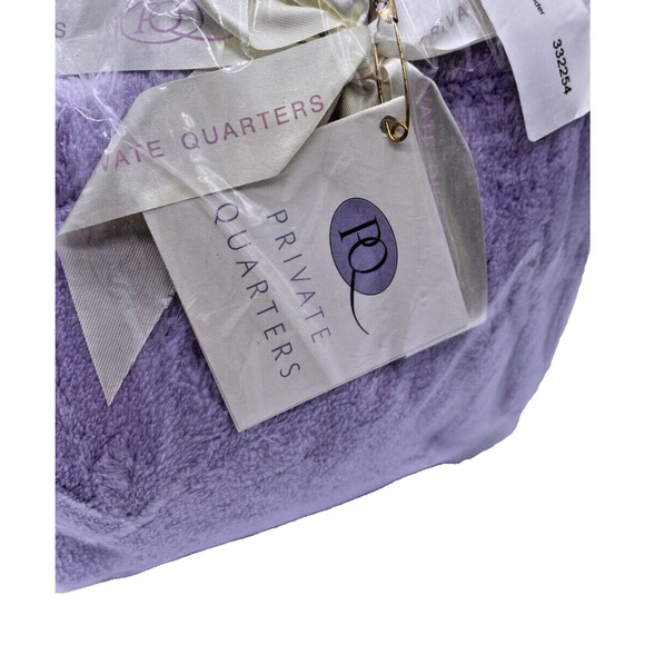 Private Quarters Spa Leaf Booties Lavender Scented Beaded Gel Socks NEW - Picture 3 of 8